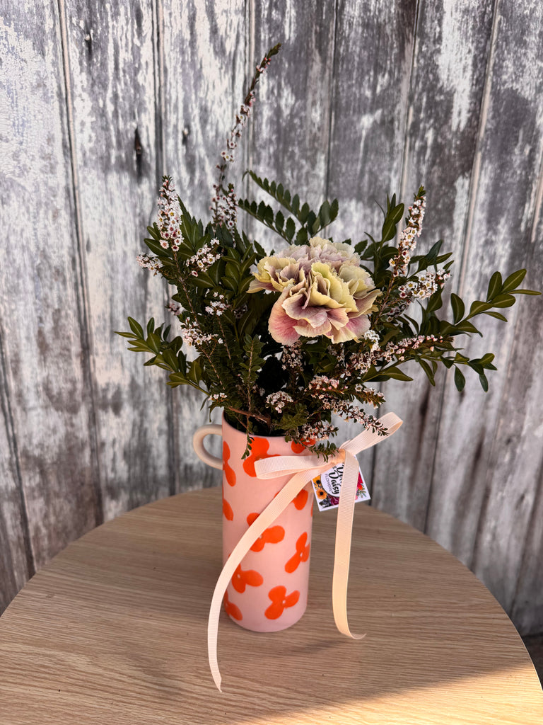 Pretty mix in Griffe Flower Vase
