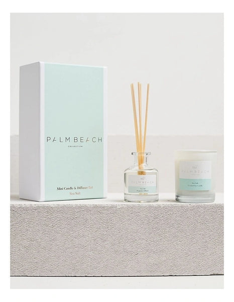 Mini Candle & Diffuser Set - Sea Salt